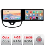 Navigație Opel Karl 2017+ cu 2 ecrane 21.6 inch, Android, 4GB RAM, 128GB