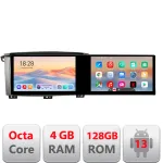 Navigatie Android Toyota Land Cruiser L100 cu 2 ecrane, 4GB RAM, 128GB