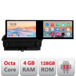 Navigatie Audi Q3 2011-2018 Edotec 2 ecrane  8 core 4+128 21.6 inch Incell android Wifi 5Ghz gps internet Kit-q3