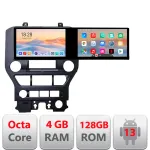 Navigatie Ford Mustang 2015-2020 Kit-MUSTANG Edotec 2 ecrane  8 core 4+128 21.6 inch Incell android Wifi 5Ghz gps internet