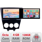Navigatie Android Mazda RX-8 2003-2008 cu 2 ecrane, 4GB RAM, 128GB, 21.6 inch