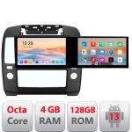 Navigatie Nissan Navara Pathfinder 2005-2010, 2 ecrane, 4GB+128GB