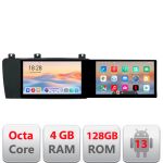 Navigatie dedicata Volvo S60 2002-2008 Edotec 2 ecrane  8 core 4+128 21.6 inch Incell android Wifi 5Ghz gps internet Kit-s60-02