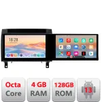 Navigatie Mercedes SLK 2004-2011 cu 2 ecrane, Android, 4GB RAM, 128GB