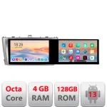 Navigație Toyota Avensis 2009-2015 cu 2 ecrane, Android, 4GB RAM, 128GB