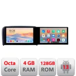 Navigatie Android Volvo S80 2004-2006, 2 ecrane 21.6 inch, 4GB+128GB