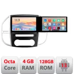 Navigație Android Mercedes Vito W447 2016+ cu 2 ecrane 21.6 inch 4GB+128GB