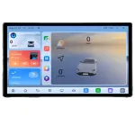 Navigație auto universală 2DIN Android, 8GB RAM, 128GB, QLED 1K, 4G LTE
