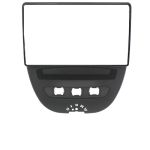 Kit montaj navigație 10 inch pentru Citroen C1, Peugeot 107, Toyota Aygo