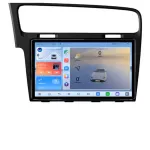 Navigatie Android VW Golf 7 cu ecran QLED 1K, 8GB RAM, 128GB, 4G