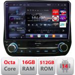 Navigatie dedicata Ford Fiesta 2020- Android Qled 2K Octa Core 16+512 LTE 4G DSP Wifi 5Ghz android-auto carplay radio gps internet Kit-+EDT-E809-2K