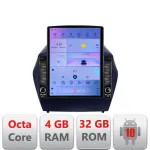 Navigație Android Hyundai IX35 9.7 inch Tesla, 4GB RAM, 32GB, 4G