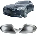 Capsule oglinzi argintii pentru înlocuire pentru Audi A6 C7 4G 11-18 fără asistență la bandă Performance AutoTuning