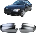 Capace oglinzi argintii mate pentru înlocuire pentru Audi A3 8P A4 8E A6 4F până în 2008 Performance AutoTuning
