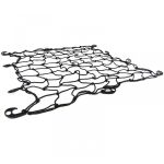 Plasă de remorcă 2.5x3m din nailon elastic rezistent la rupere, plasă de încărcare pentru remorcă auto, de culoare neagră Performance AutoTuning