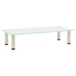 Suport TV, mătuit, 80 x 35 x 17 cm, sticlă securizată GartenMobel Dekor