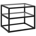 Masă consolă, transparent, 50 x 40 x 40 cm, sticlă securizată GartenMobel Dekor