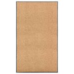 Covoraș de ușă lavabil, crem, 90 x 150 cm GartenMobel Dekor