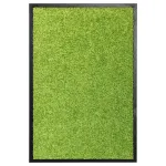 Covoraș de ușă lavabil, verde, 40 x 60 cm GartenMobel Dekor