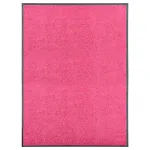 Covoraș de ușă lavabil roz 90x120 cm GartenMobel Dekor
