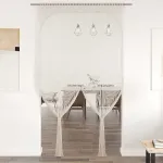 Perdea macrame, 140 x 240 cm, bumbac GartenMobel Dekor