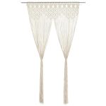 Perdea macrame, 140 x 240 cm, bumbac GartenMobel Dekor