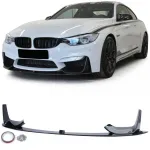 Bara spoiler frontal de performanță lucioasă neagră, potrivită pentru BMW M3 F80 M4 F82 F83 Performance AutoTuning