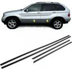 Set de trimuri decorative pentru uși, benzi de protecție, 4 piese, potrivit pentru BMW X5 E53 99-06 Performance AutoTuning