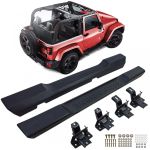 Scări laterale protecții rocker stil OE potrivite pentru Jeep Wrangler JK 07-18 2-Uși Performance AutoTuning