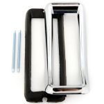 Cadru cromat pentru faruri spate cu garnitură, potrivit pentru Ford Mustang 67 Performance AutoTuning