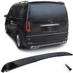 Fald de spoiler spate negru lucios pentru Mercedes Vito Viano W639 2003-2014 Performance AutoTuning