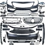 Kit caroserie sport bara grilă difuzor potrivit pentru Mercedes CLS C218 W218 2011-2018 Performance AutoTuning