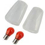 Lentile de semnalizare pentru motocicletă Pachet de lentile albe potrivite pentru Yamaha FZR FZ XJR XJ TDM 600 - 1300 Performance AutoTuning