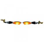 Semnalizator LED Mini pentru motocicletă MORELLA Chrome cu E-Mark Performance AutoTuning