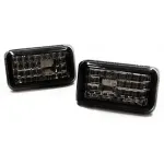 Indicator lateral din sticlă clară negru, potrivit pentru VW Golf Polo Jetta Corrado Scirocco Performance AutoTuning