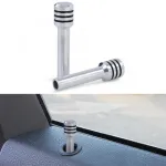 Pereche de pini de ușă din aluminiu lustruit, potrivită pentru BMW Seria 3 E36 90-96 E30 83-90 Performance AutoTuning