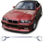 Bară de susținere din aluminiu lustruită, potrivită pentru BMW Seria 3 E36 6 cilindri 320i 325i 90-99 Performance AutoTuning