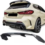 Spoiler spate de performanță cu aspect de carbon, potrivit pentru BMW Seria 1 F40 din 2019 Performance AutoTuning
