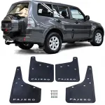 Set de apărători de noroi premium pentru față și spate, potrivit pentru Mitsubishi Pajero 07-21 Performance AutoTuning