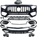 Kit caroserie difuzor spate grilă radiator potrivit pentru Mercedes W177 cu Design-Line A Performance AutoTuning