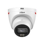 Camera IP Dahua Dome Eyeball 6MP, WizColor, WizSense, lumina calda 30m, microfon, intruziune, max.256GB, IP67 - IPC-HDW2649T-S-LED-0280B-PRO SafetyGuard Surveillance