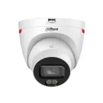 Camera IP Dahua Dome Eyeball 6MP, WizColor, WizSense, lumina calda 30m, microfon, intruziune, max.256GB, IP67 - IPC-HDW2649T-S-LED-0280B-PRO SafetyGuard Surveillance