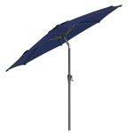 SONGMICS Umbrela de gradina, cu manivela pentru deschidere, sistem inclinare, 300cm, albastru inchis Household NewTrend