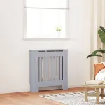 Mască pentru calorifer, gri, 78 cm, MDF GartenMobel Dekor