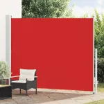 Copertină laterală retractabilă terasă, roșu, 220x300 cm GartenMobel Dekor