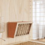 Hrănitor pentru fân de iepuri, 37x18,5x23 cm, lemn masiv brad GartenMobel Dekor