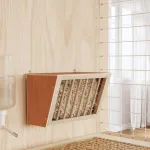 Hrănitor pentru fân de iepuri, 37x18,5x23 cm, lemn masiv brad GartenMobel Dekor