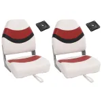 Set cu scaun pentru barcă, pliabil, 4 piese, spătar înalt GartenMobel Dekor