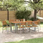 Scaun pentru Grădină 8 pcs Maro 56 x 57 x 87 cm GartenMobel Dekor