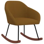 Scaun balansoar, maro, material textil GartenMobel Dekor